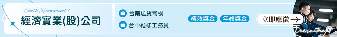 經濟實業(股)公司人才招募