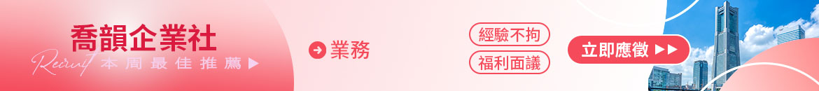 喬韻企業社人才招募